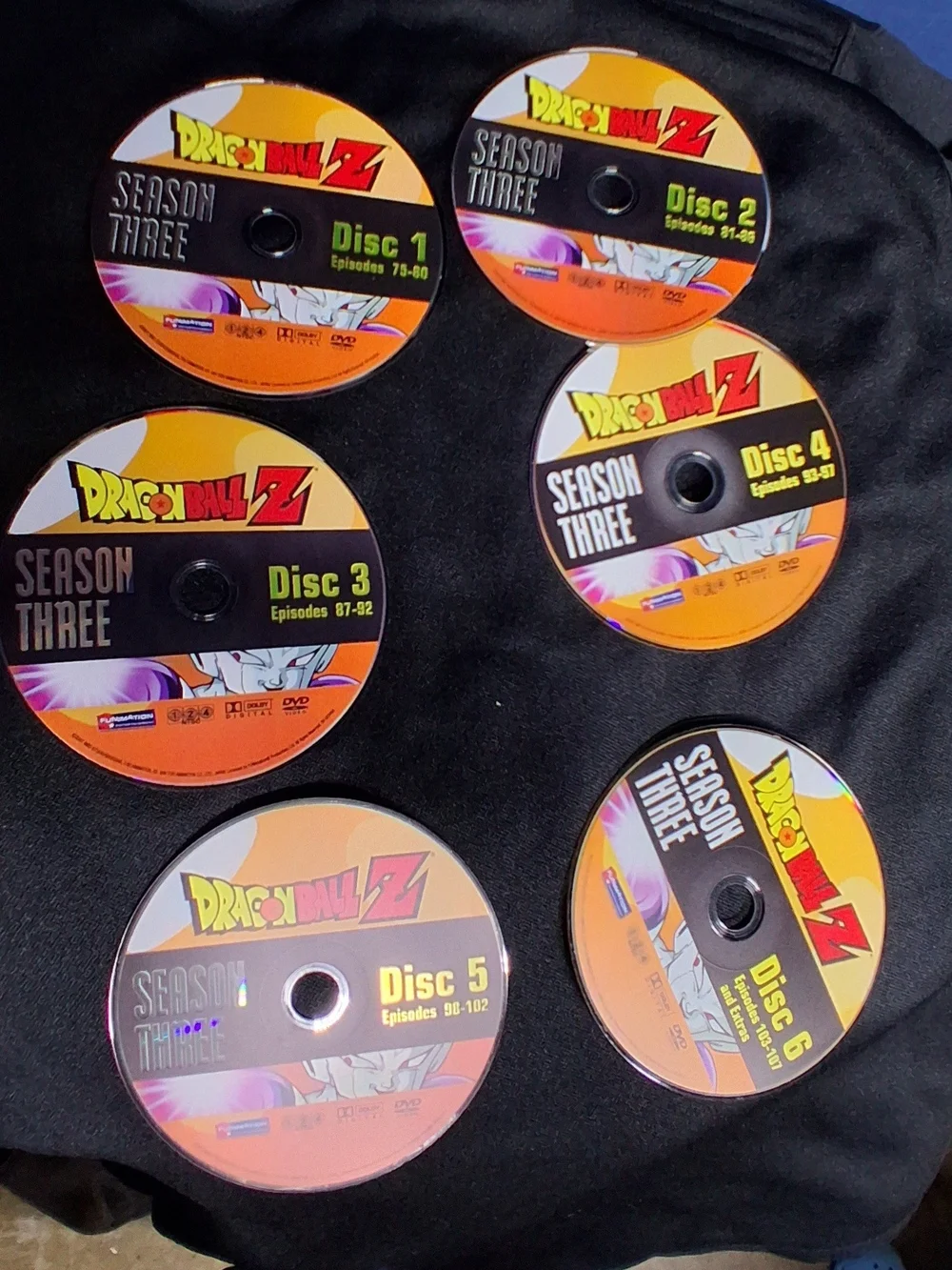 Dragon Ball Z Season Tree DVD Box Set - White & Purple Artwork